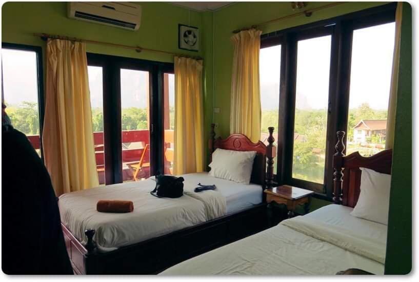 Vang Vieng Mountain View Hotel Kültér fotó